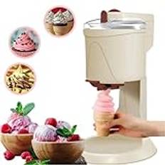 Ice Cream Maker Machine- Yoghurt Gelato Glass Mixer, Milkshake Ice Cream Blending Machine Swirl Ice Cream Machine En nyckel för att öppna