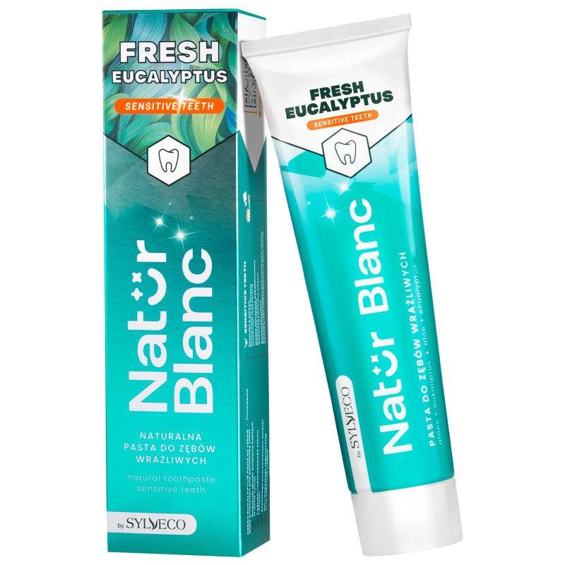 Sylveco Natur Blanc Dentifricio Eucalipto 100 ml — Dentifricio