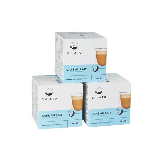 Kaffekapslar kompatibla med NESCAFÉ® Dolce Gusto® CHiATO Café au Lait, 3 x 16 st.