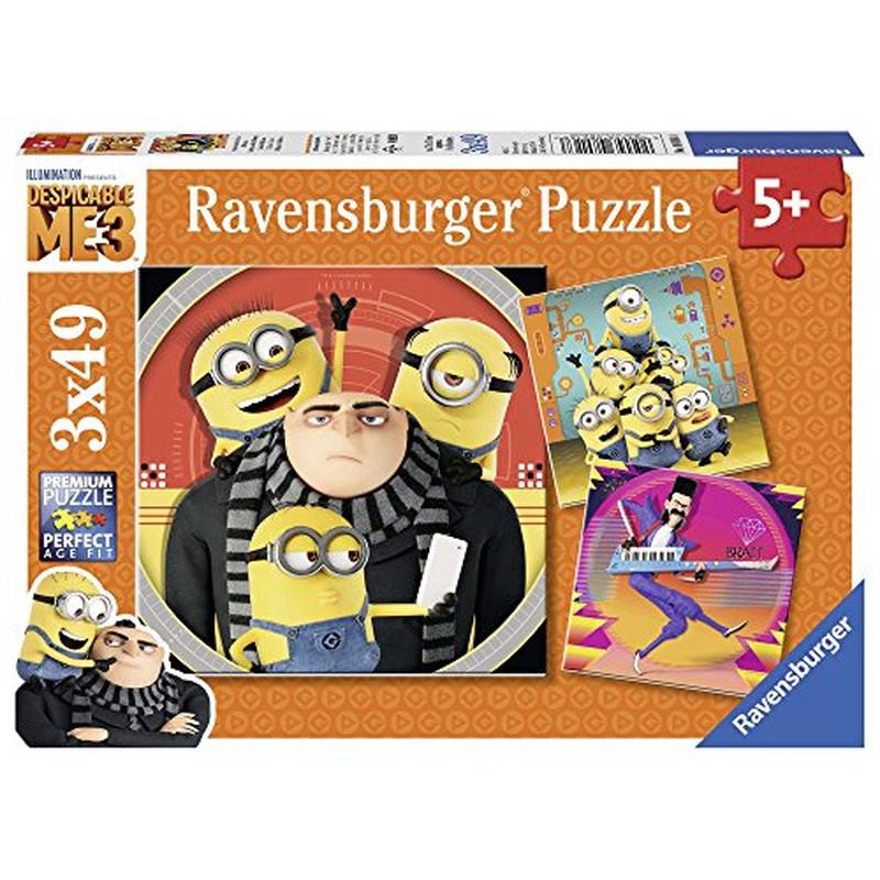 Ravensburger 08016 - Abenteuer mit den Minions Kinderpuzzle