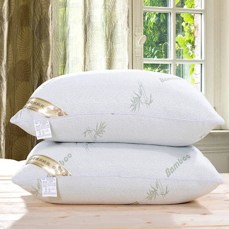 Fiber Pillow Health Care Comfortable Bed Pillows for Sleep Support Neck - Default Title