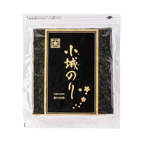 Ogi Nori Roasted Nori, 20 Sheets, Premium Japanese Roasted Seaweed, Perfect for Onigiri (Rice Balls), Mail-Order Gourmet Gifts, Presents, Mother's Day