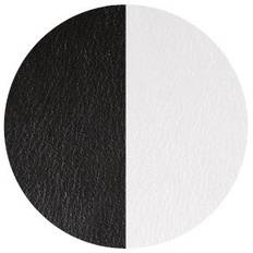 Les Georgettes - Band Till Halsband Rund Svart / Vit (DIAMETER: 1,6cm)