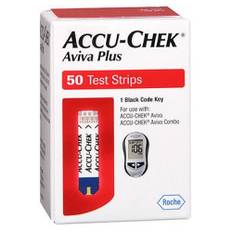 Accu-Chek, Aviva Plus Test Strips, 50 Strips