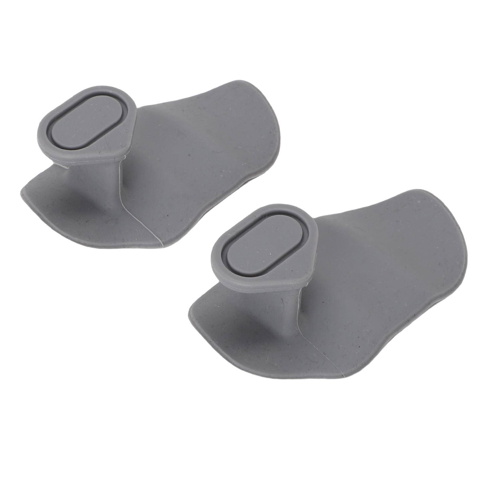 2 st fingerlösa gymhandskar, andningsbara, ergonomiska, halkfria, silikon, tyngdlyftningshandskar för träning