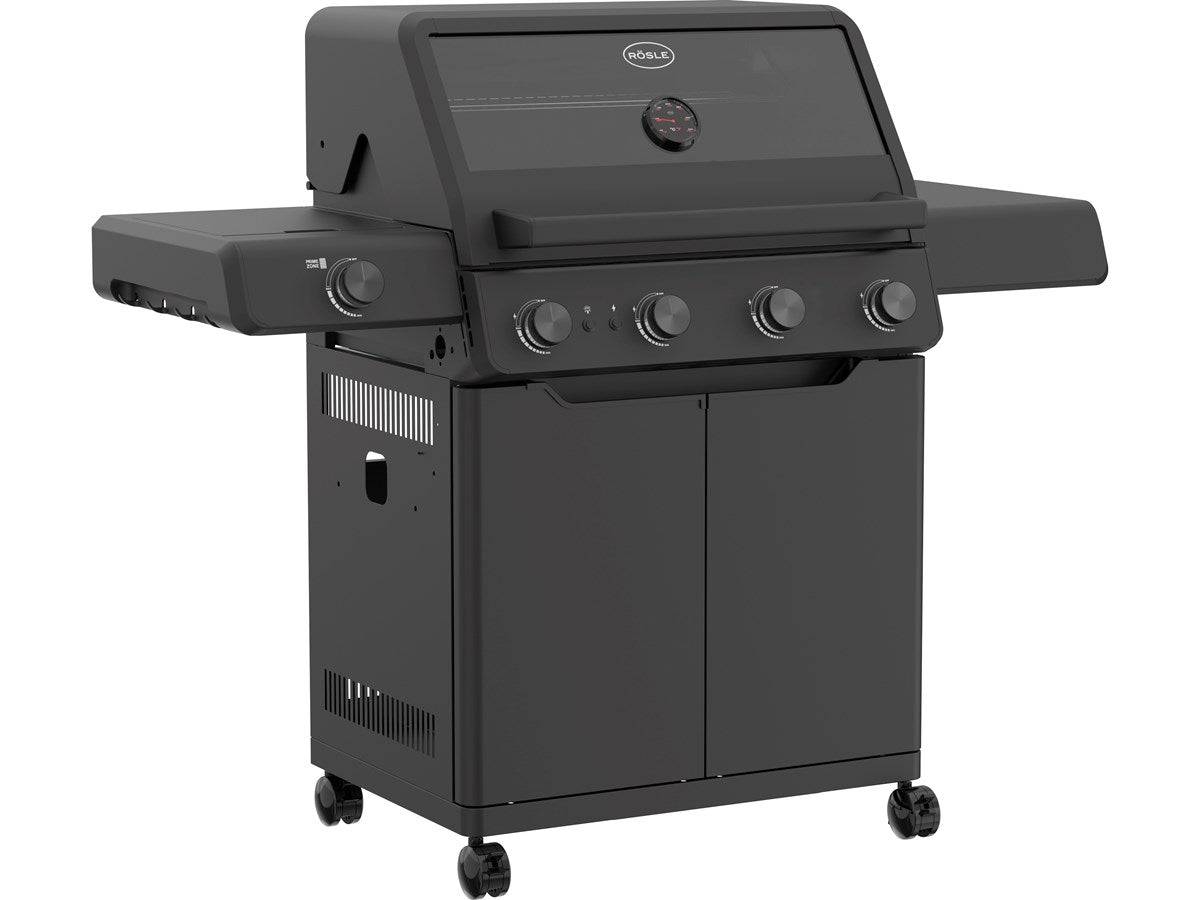 Gasgrill AllFlame Prime 4 18000 watt Sort