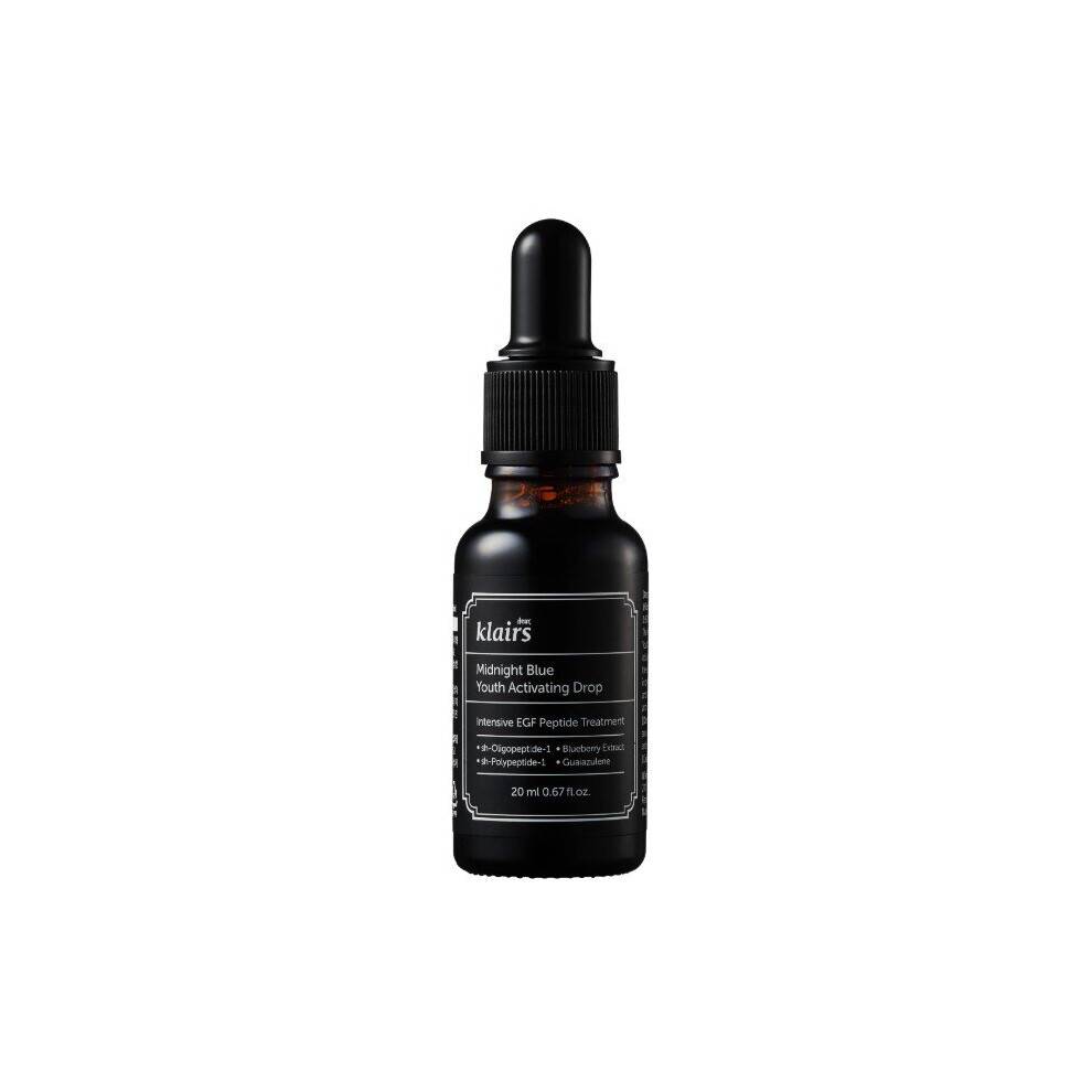 Dear, Klairs, Midnight Blue Youth Aktiverende Drop, 0,67 fl oz (20 ml)
