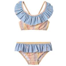 Wheat Bikini - Bothilda - UV40+ - Morgon Sky Hearts - Wheat - 8 år (128) - Bikini