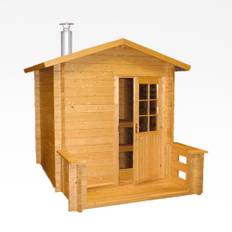 Outdoor sauna Kuikka m/Senator T9-ovn, 2×2+0,9mtr