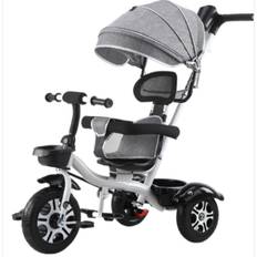 GrnArt Stroller Walker Pedal Bike Tricycle Steering Riding Toy Easy Assembly Foldable Parts Years Old Baby Gift Children Stroller Bicycle 1-5