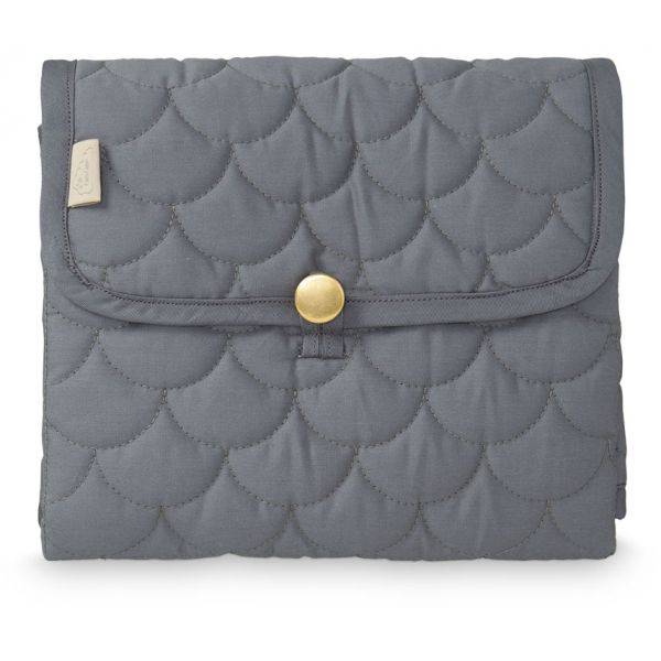 Cam Cam Copenhagen Pusleunderlag i quilt - Charcoal.