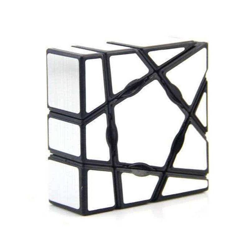 YJ Ghost Cube 1x3x3 Brain Teaser Puzzle Mirror Cubes IQ Logic Training For Adults Kids Educational Problem Solving Toys