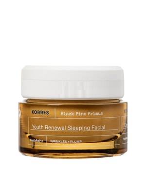 KORRES Black Pine Primus förnyande nattkräm mot rynkor Nattkräm 40 ml