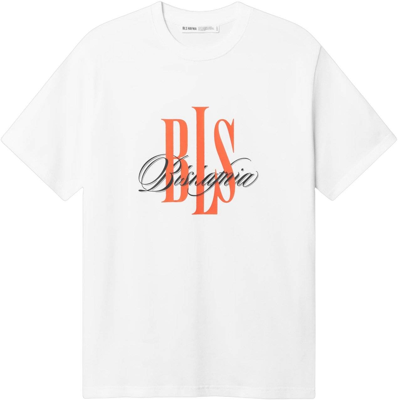 BLS Hafnia Mistral Tshirt Mand White Kortærmede T-shirts Str Small - Bomuld hos Magasin.