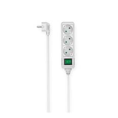 HAMA Power Strip 3-way Switch White 3.0m