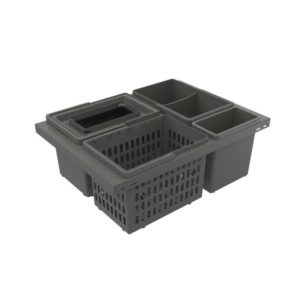 Källsortering Cube Basic Low Eco 600 mörkgrå
