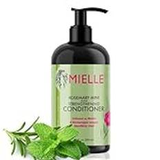 P-Beauty Rosmarin mint balsam med biotin 355 ml - stärkande hårbalsam för hårväxt & kluvna toppar - reparerar och ger näring åt håret - hårvård & hårbottenvård, balsam för alla hårtyper