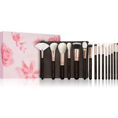 ZOEVA Artists Set Rose Golden Edition rejsebørstesæt med etui