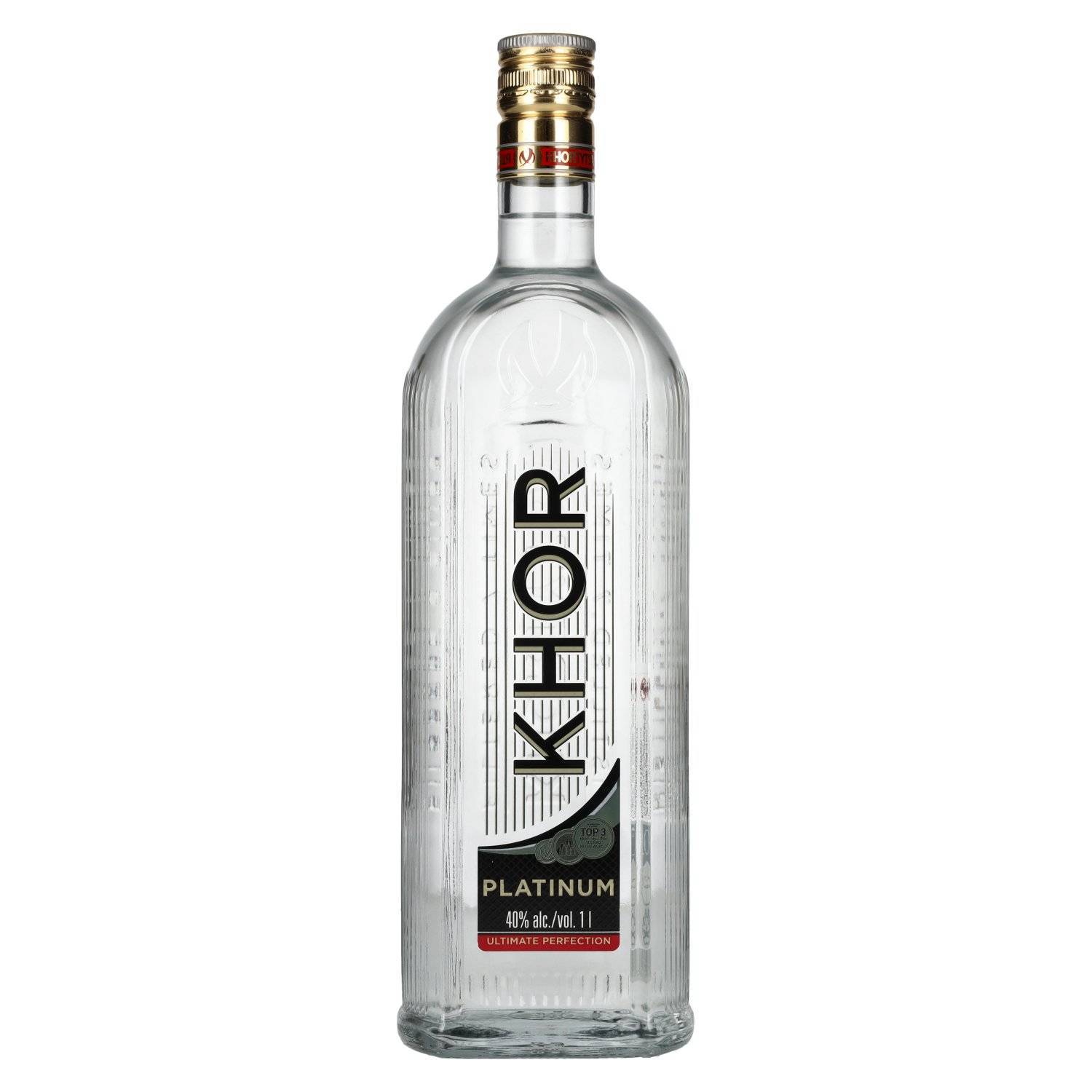 Khortytsa Khor Platinum Vodka 1 liter.