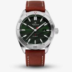 Alpina Mens Alpine4 Green Dial Watch AL-525GR5AQ6