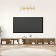 TV-skåp 3 pcs artisan ek 37 x 35 x 107.5 cm Träkomposit