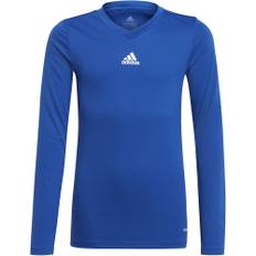 Adidas Kinder Langarm Base Shirt Team blau