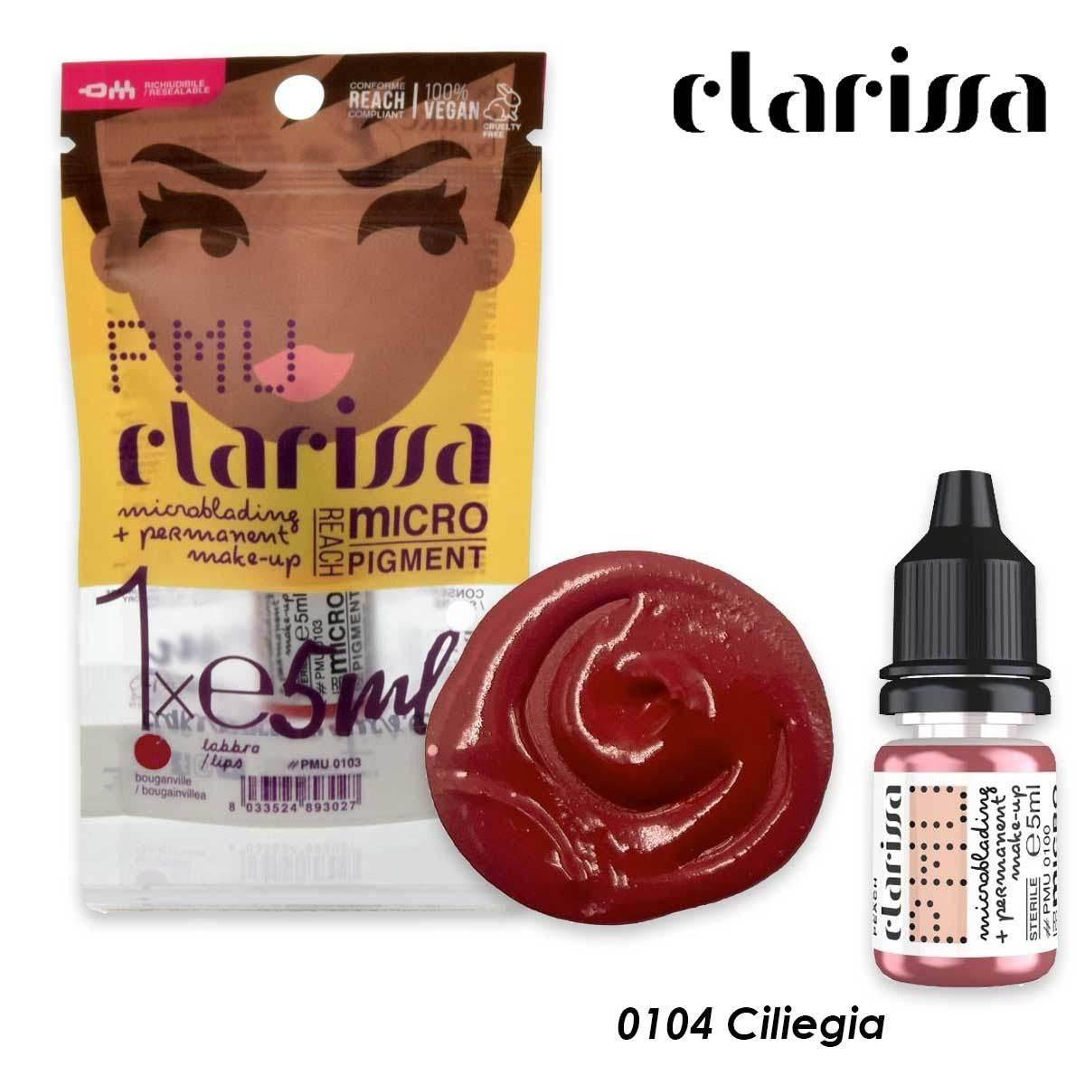 Clarissa Pmu Micropigment Lips Cherry 5 ml — Micropigmenti labbra