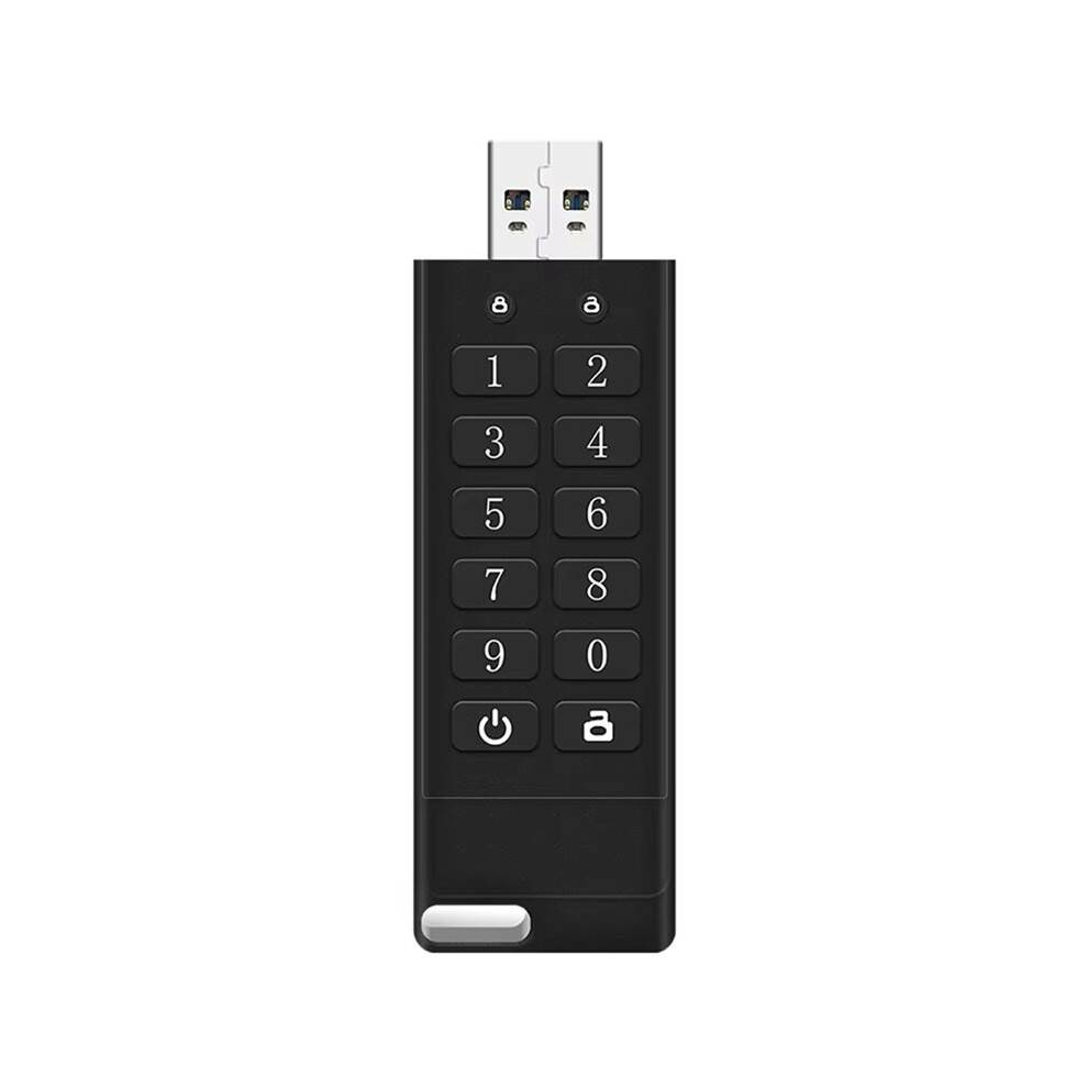 USB 3.0 Encrypted and Secure USB Flash Drive Emphasizes Privacy and Security, with Peace of Mind,32G