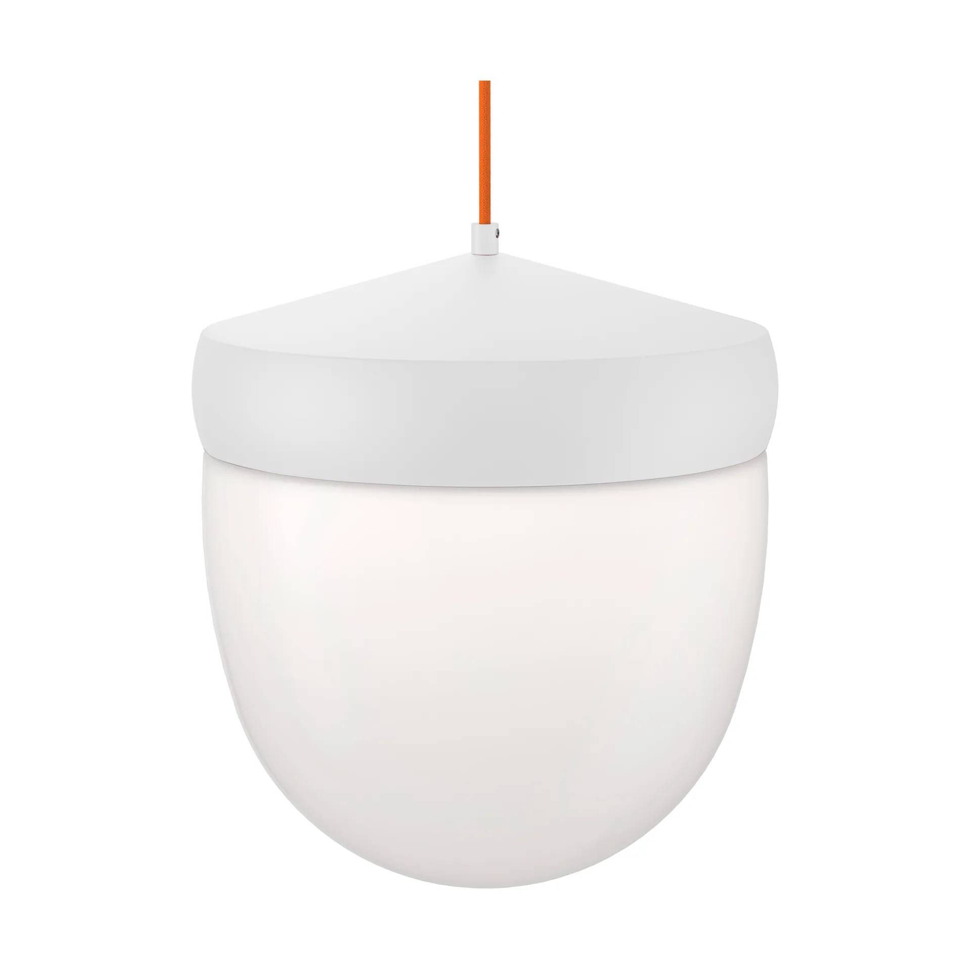 Noon Pan pendel frostad 30 cm Vit-orange.