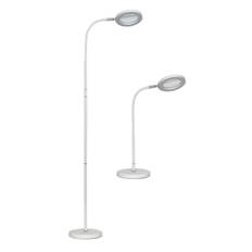 LED luppelampa för golv och bord, 3x förstoring