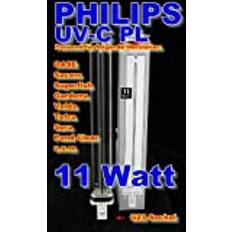 2 stycken Philips PL-lampa 11 watt UV-C reservlampa längd: 236 mm version 2013