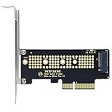 Pyatofy M.2 NVME SSD NGFF PCIE 3.0 X4 Adapter PCIE Riser Card Adapter 2230 2242 2260 2280 Storlek NVMe M.2 SSD