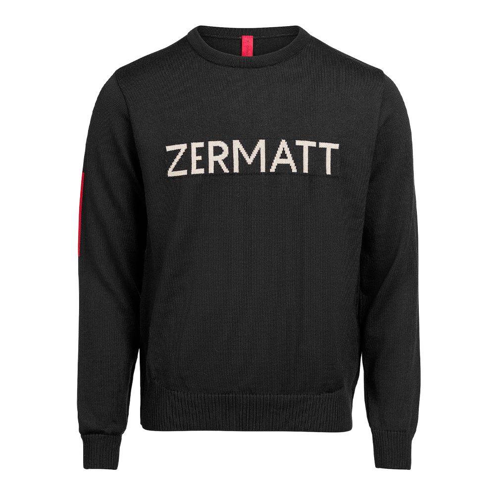 The Mountain Studio K-3 SKI SWEATER ZERMATT HERR Black Onyx strl M