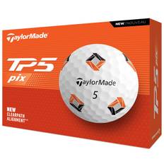 TaylorMade 2024 TP5 Pix 3.0 Golf Balls - White