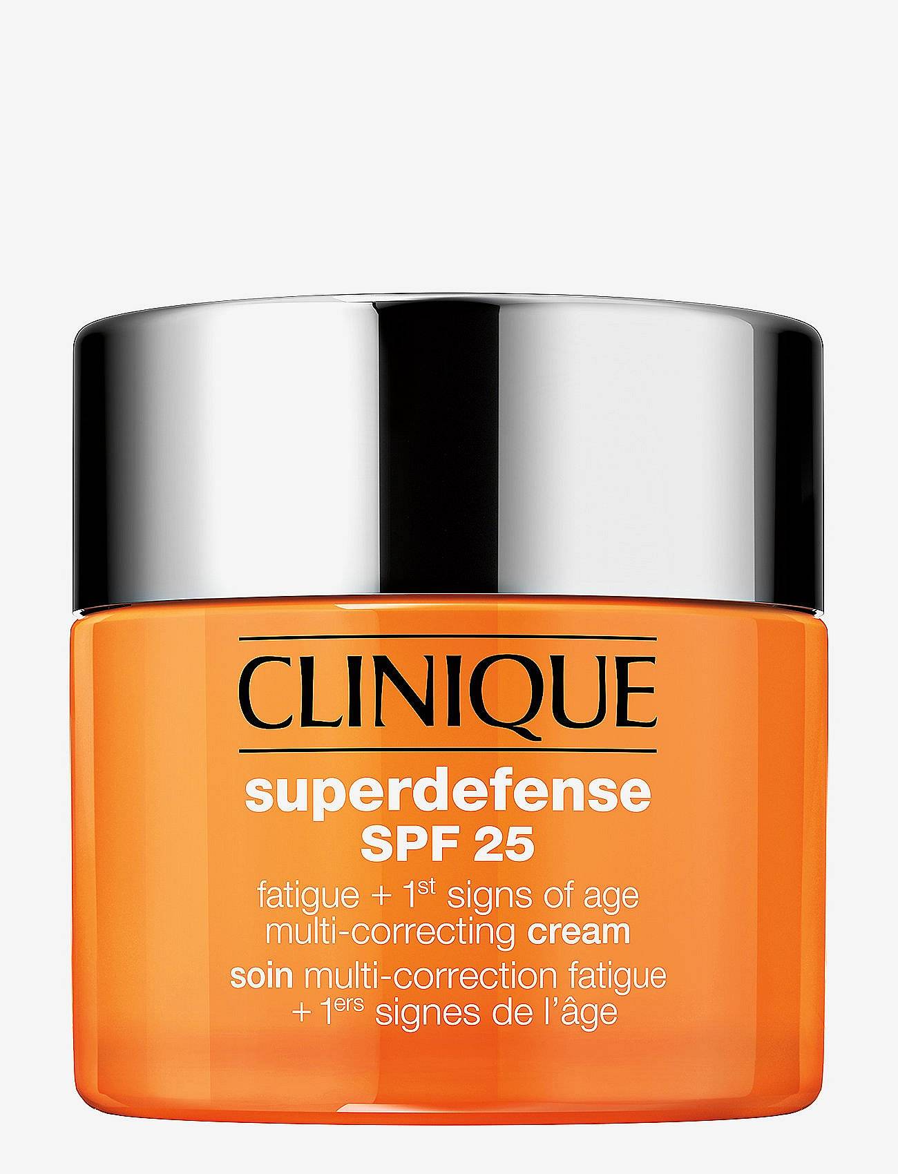 Clinique Superdefense Spf 25 Fatigue + 1St Signs Of Age Multi-Correcting Cream, Skin Type 1,2 - Nude - 50 ml