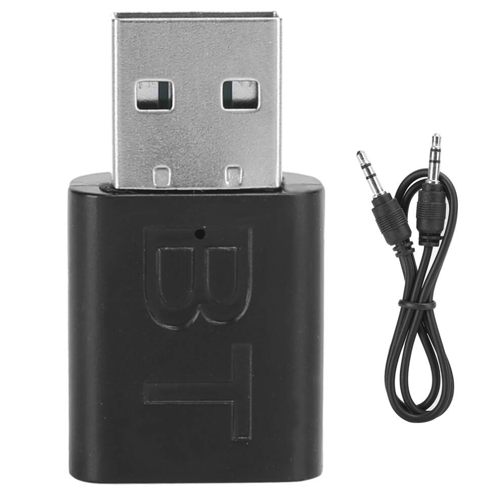 2-i-1 Bluetooth-sender/modtager, AptX trådløs adapter med lav latenstid for forbedret lydoplevelse, dobbeltlink, kompatibel med TV, computer,