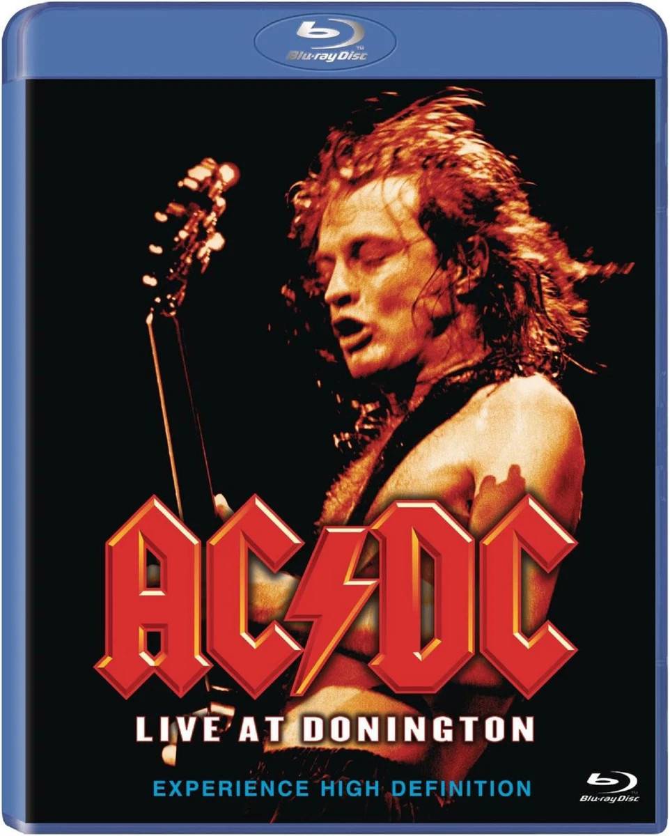 AC/DC LIVE AT CASTLE DONINGTON PARK 17th AUGUST 1991 DVD Bluray R2 Brand New
