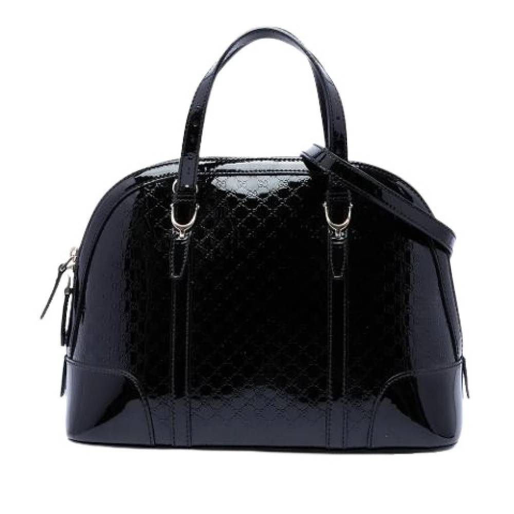 Gucci Vintage Pre-owned Nice Satchel - Vintage - Dame - Sort - ONE SIZE - Uld