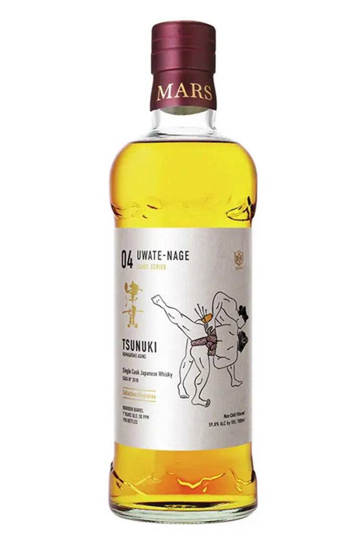 Mars Tsunuki Uwate Nage Bourbon Barrel Cask #3518