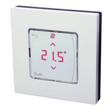 Danfoss Icon rumtermostat 24V med display til indbygning i væg fortrådet