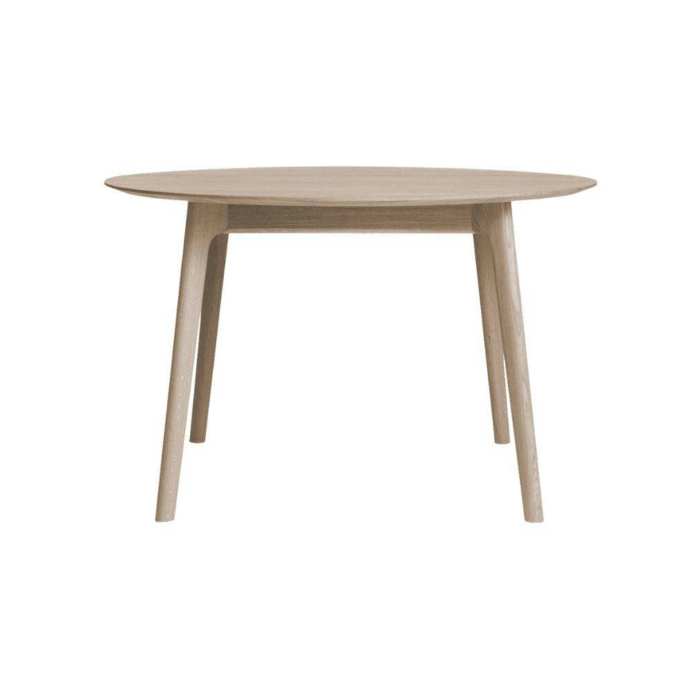 Ro Collection Salon Extension Table Ø120 Soaped Oak