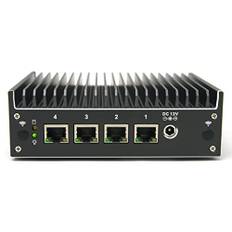 Protectli Vault Pro VP2410-4 Port, Firewall Micro Appliance/Mini PC - Intel Celeron J4125, DDR4 RAM, M.2 SSD Storage, AES-NI, 8GB RAM, 120GB SSD
