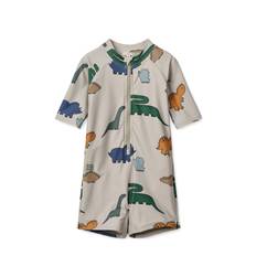 LIEWOOD Max Printed Shortsleeve Swim Jumpsuit |Beige |74