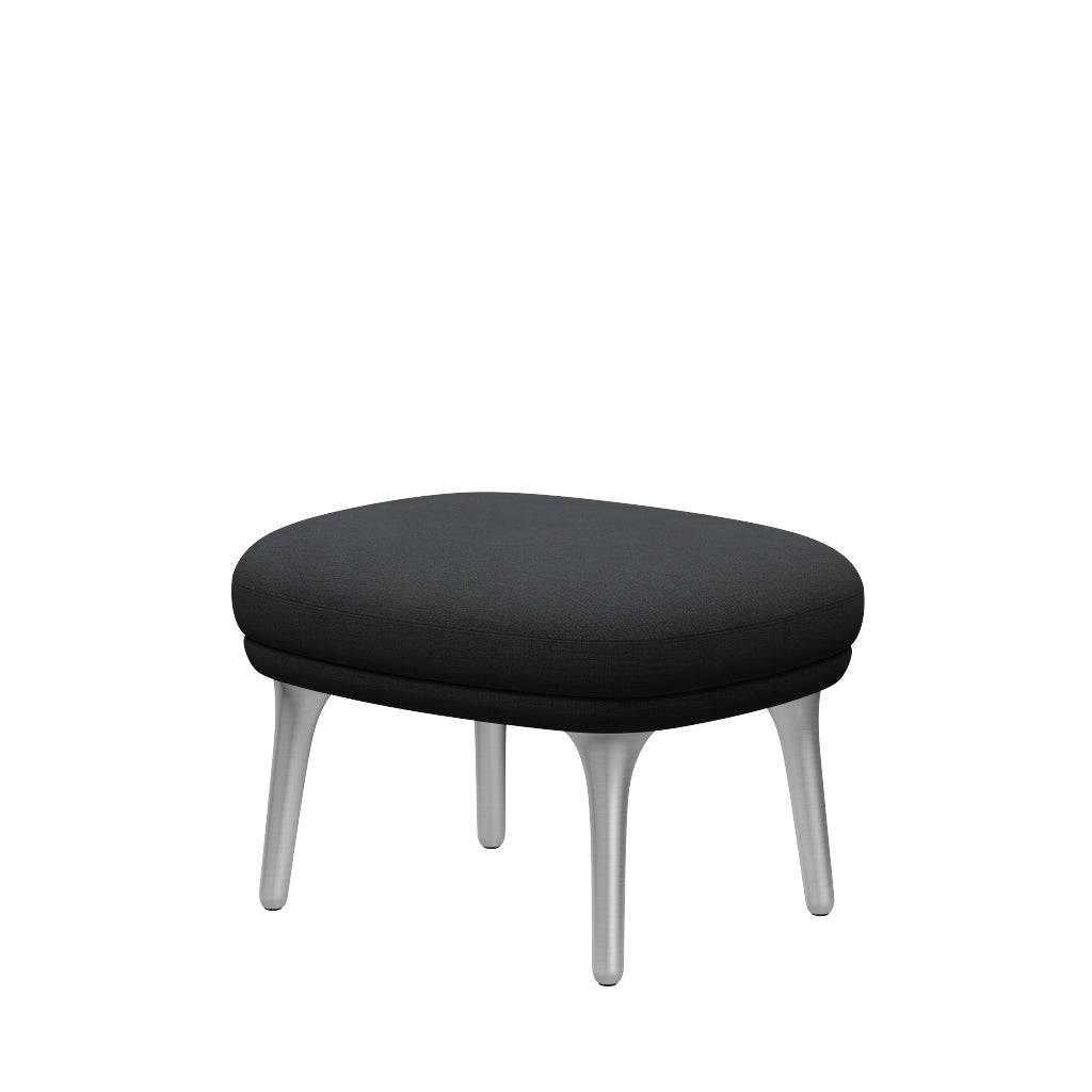 Ro Skammel m. stel i aluminium fra Fritz Hansen Christianshavn - 1173 Grey - Jacobsen Plus