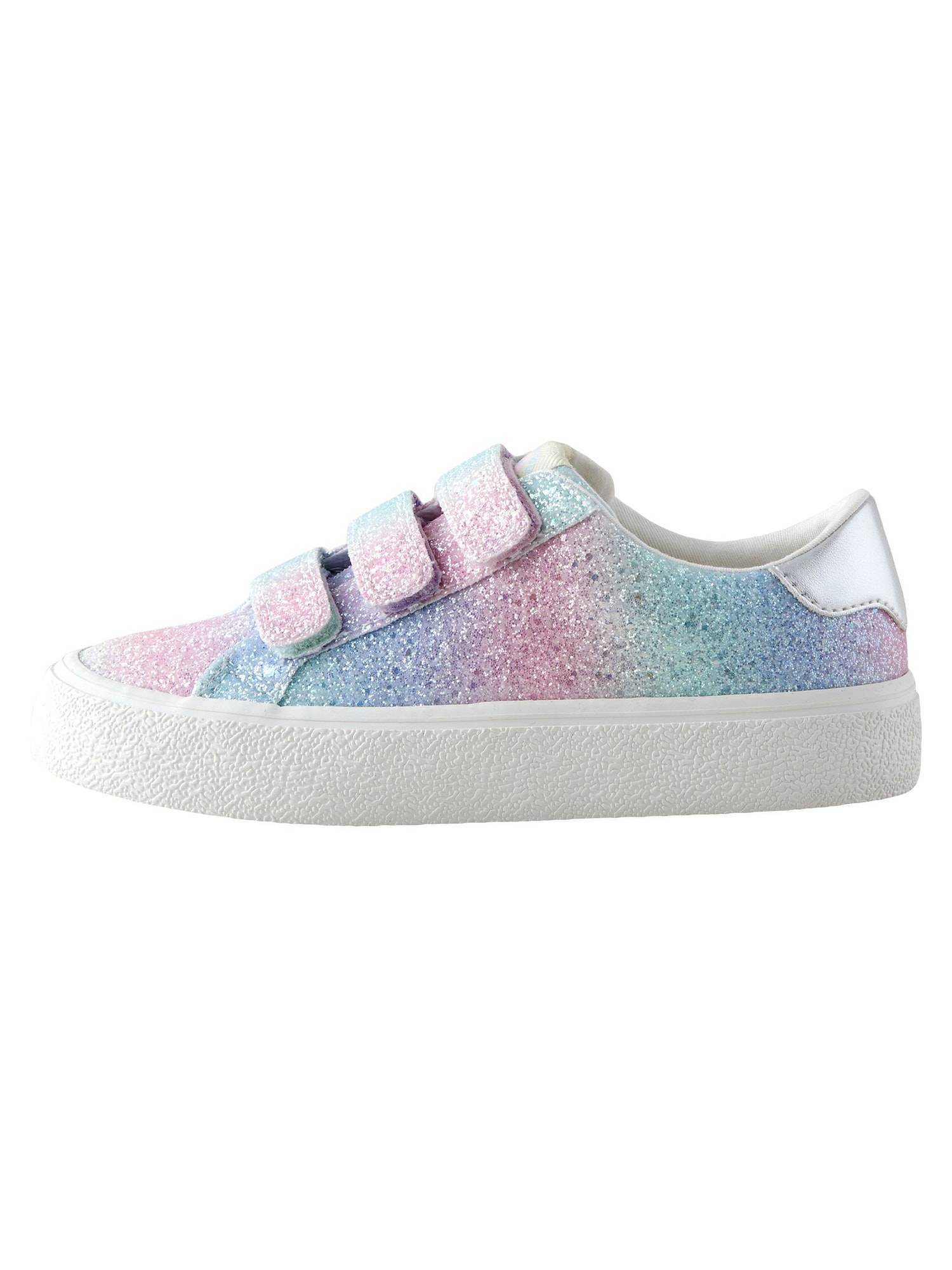 Next Sneaker ljusblå / mint / rosa / silver
