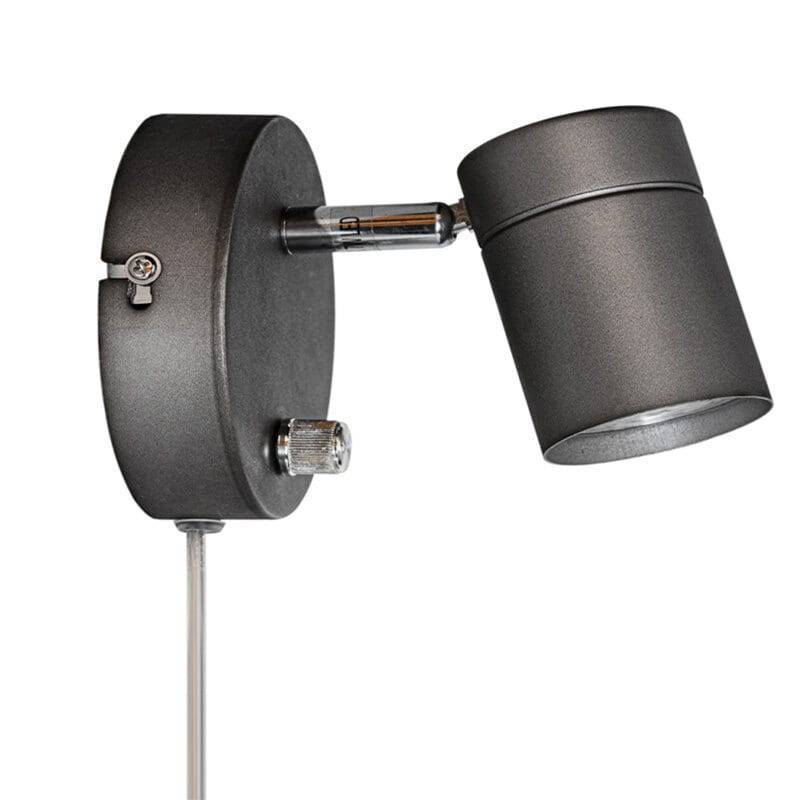 By Rydéns Correct vägglampa stål grå