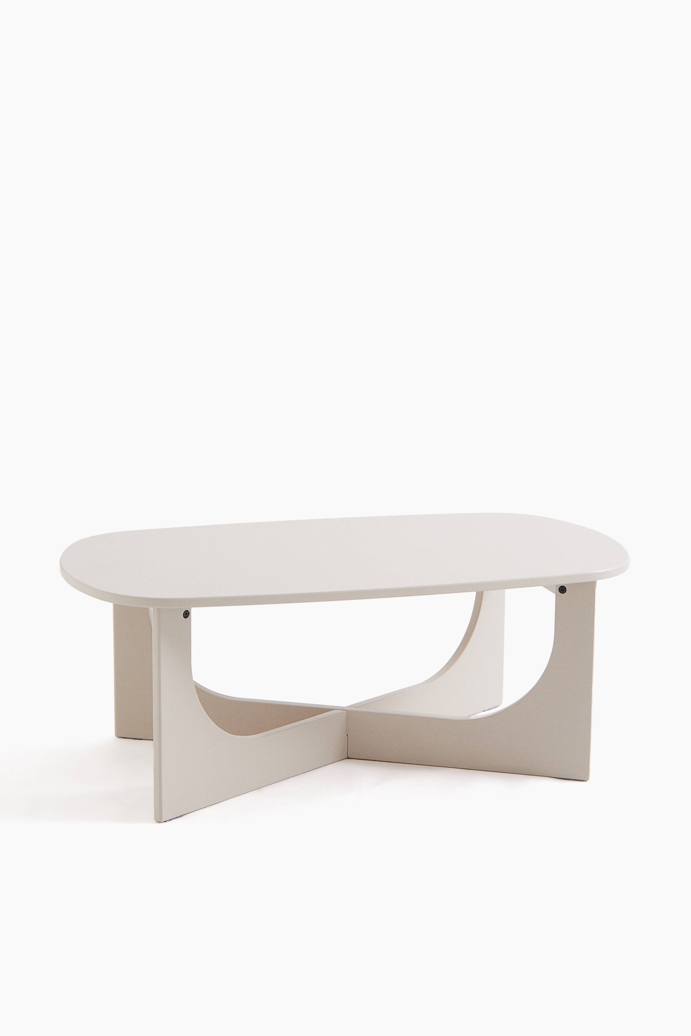 H&M Home - Soffbord i trä - Ljusbeige (one size)