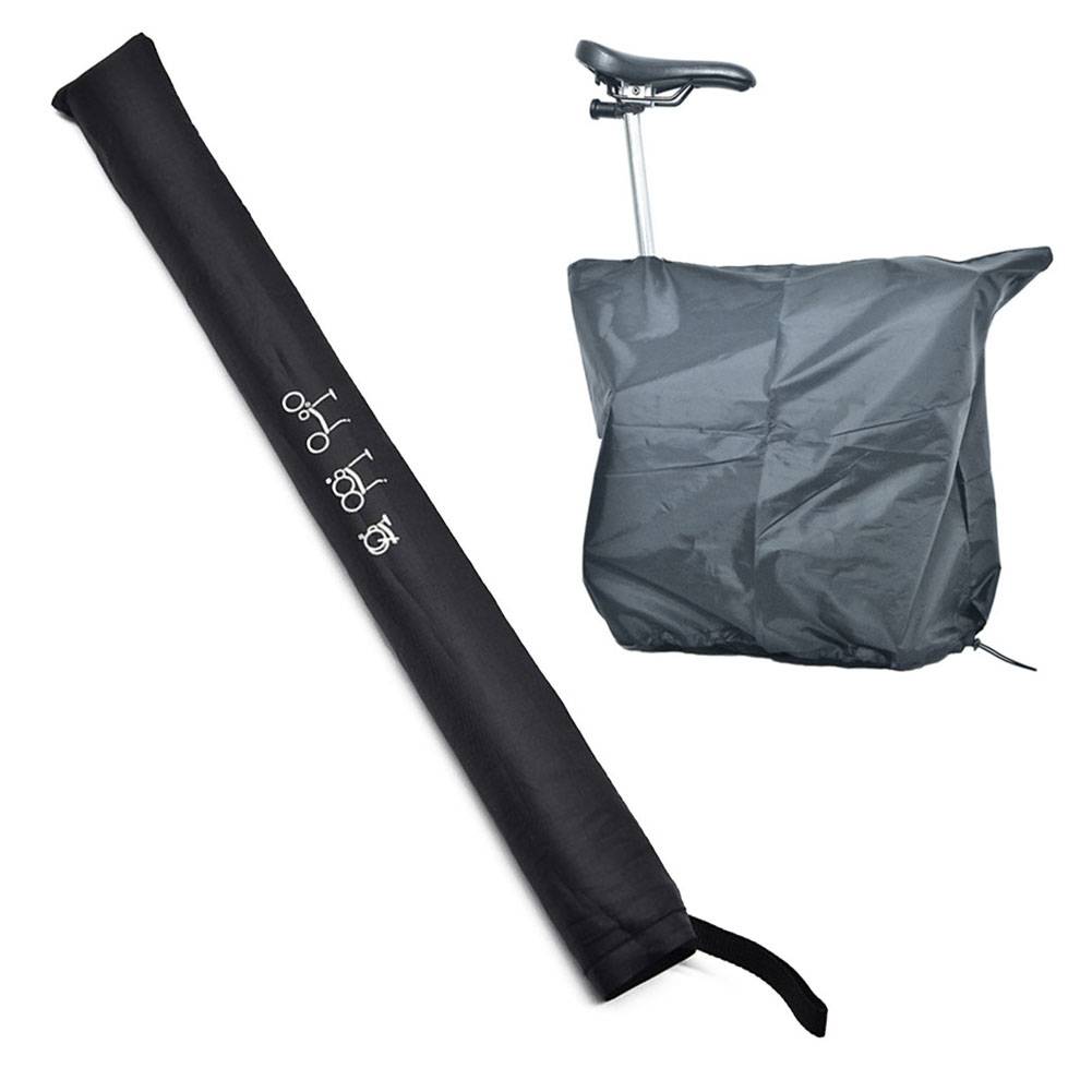Ultra Thin Bike Frame Hidden Dust Cover Folding Bike Dust Cover For Brompton Folding Bicycle With Storage Bag