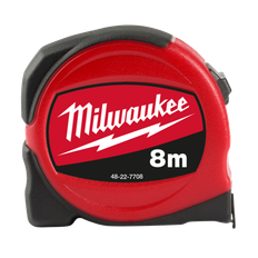 Milwaukee S8/25 mm slimline målebånd 8 m