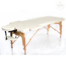 Massagebriks transportabel Classic-2 Well-Lux, Creme - Massagebrikse Transportable - Wellnessudstyr.dk